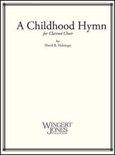 A Childhood Hymn Clarinet Choir cover